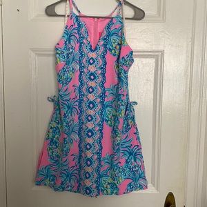 Lilly Pulitzer NWT skirted romper, in Pelican Pink, size 6